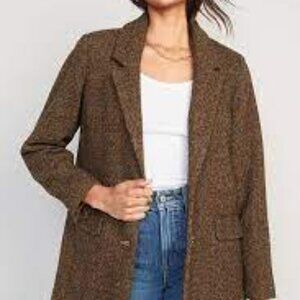NWOT Old Navy Soft-Brushed Oversized Blazer, S